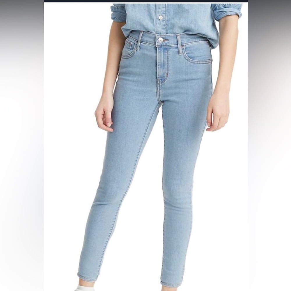 Levi's womens 720 High Rise Super Skinny Jeans Size 26